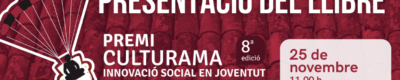 Culturama presenta el llibre de la 8a edició del Premi Culturama Innovació Social en Joventut